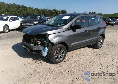 2020 Ford Ecosport S from USA, damaged, VIN MAJ6S3FL7LC382558